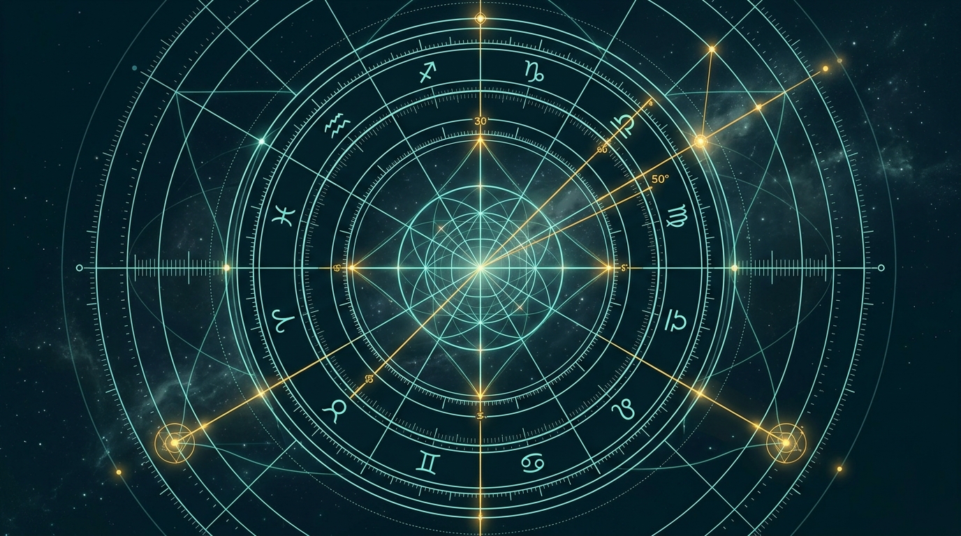 Comparative sidereal zodiac coordinate wheels demonstrating Ayanamsha calibration differences